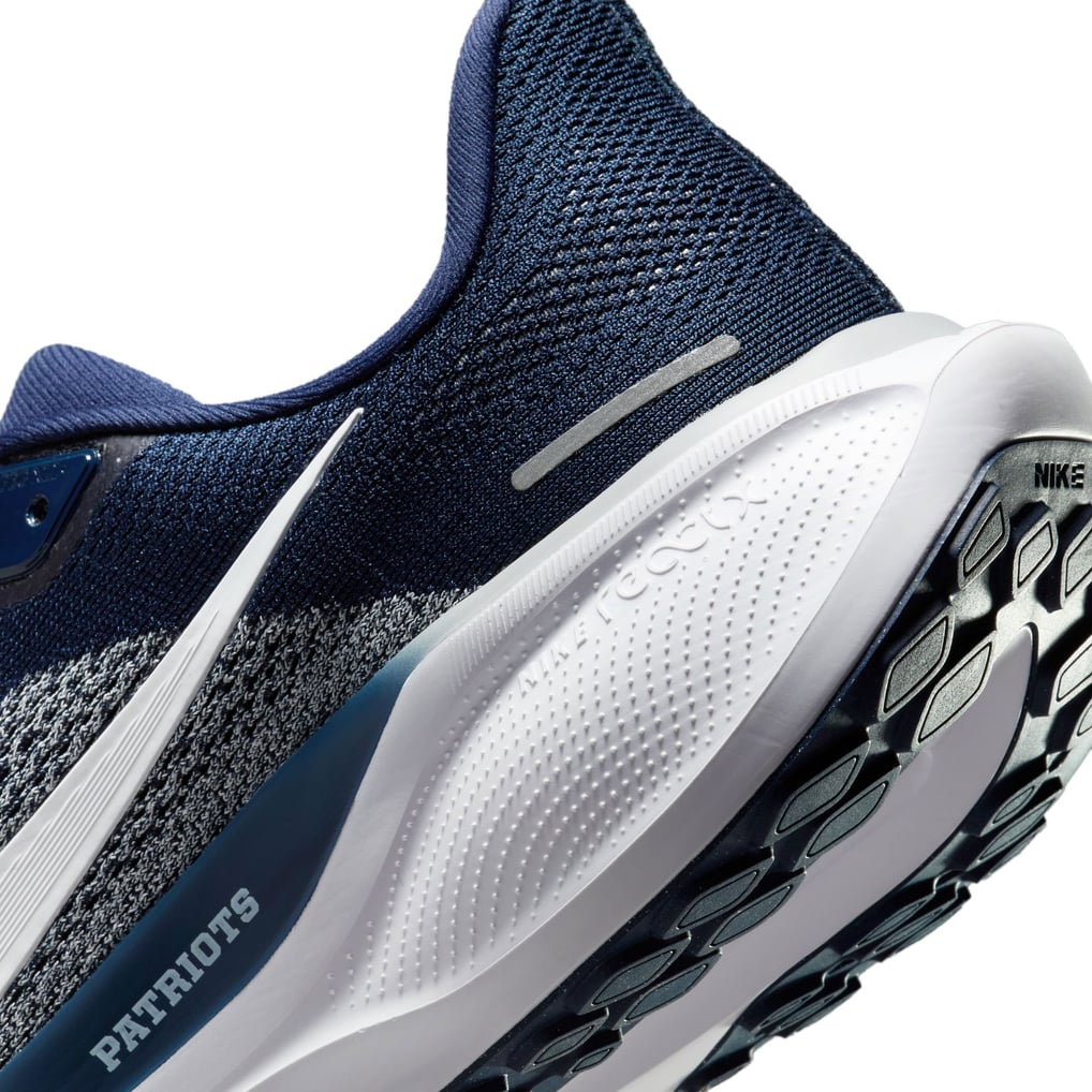 Unisex Nike Navy New England Patriots Zoom Pegasus 41  display picture 1