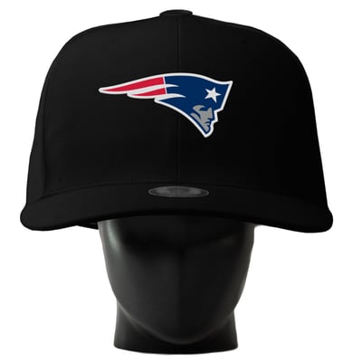  New England Patriots Noggin Boss Unisex Oversized Hat - Black