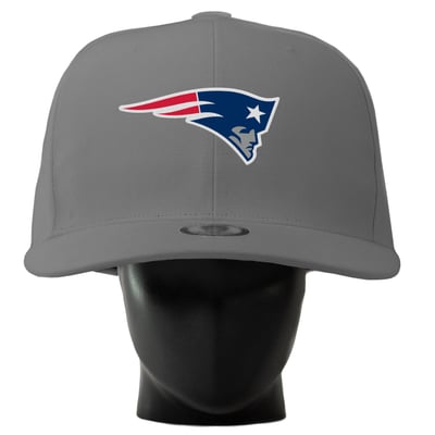  New England Patriots Noggin Boss Unisex Oversized Hat - Gray