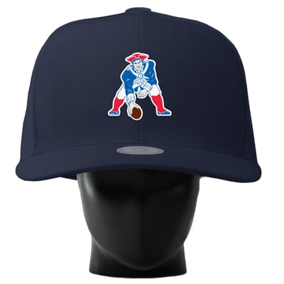  New England Patriots Noggin Boss Unisex Oversized Hat - Navy