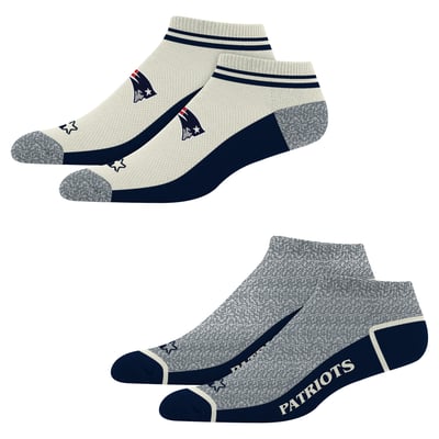  New England Patriots Starter Unisex Two-Pack Double Play Ankle Socks