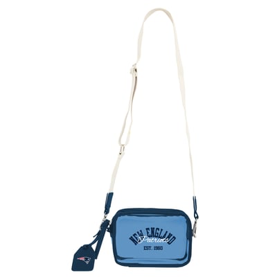 WEAR by Erin Andrews New England Patriots Sheer Color Crossbody Bag
