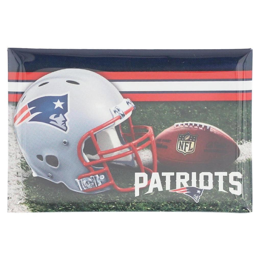 New England Patriots WinCraft 2" x 3" Rectangle Button