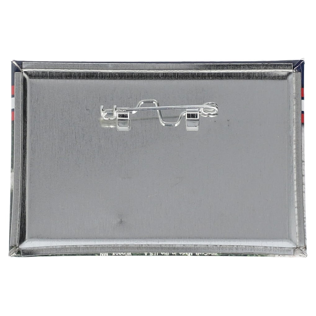 New England Patriots WinCraft 2" x 3" Rectangle Button