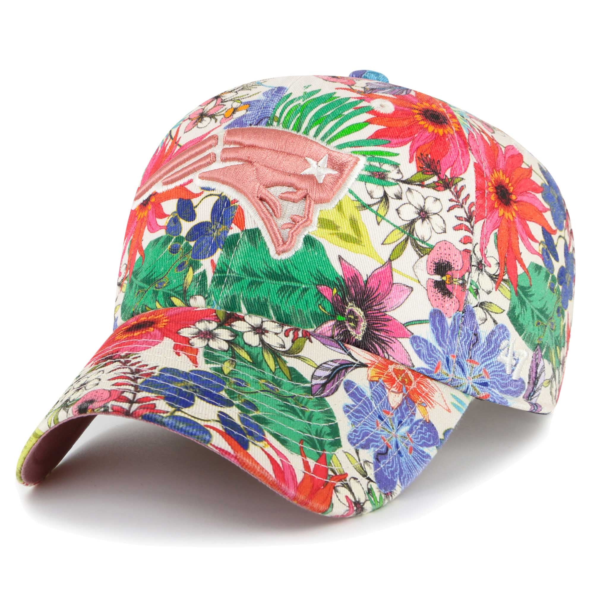 Women\'s New England Patriots \'47 Plumeria Clean Up Adjustable Hat NWT Women main image 2