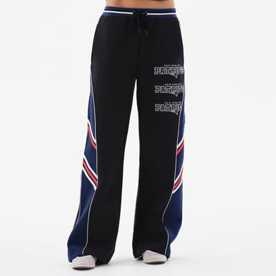  New England Patriots Off Season x NFL Women's Colorblocked Fleece Pants - Black