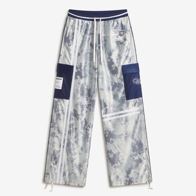  New England Patriots Off Season x NFL Women's Camo Track Pants - Gray