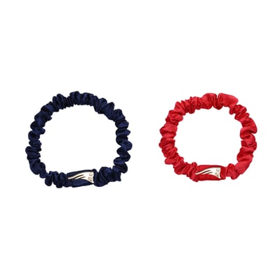  New England Patriots LUV AJ Women's Mini Silk Scrunchie Set