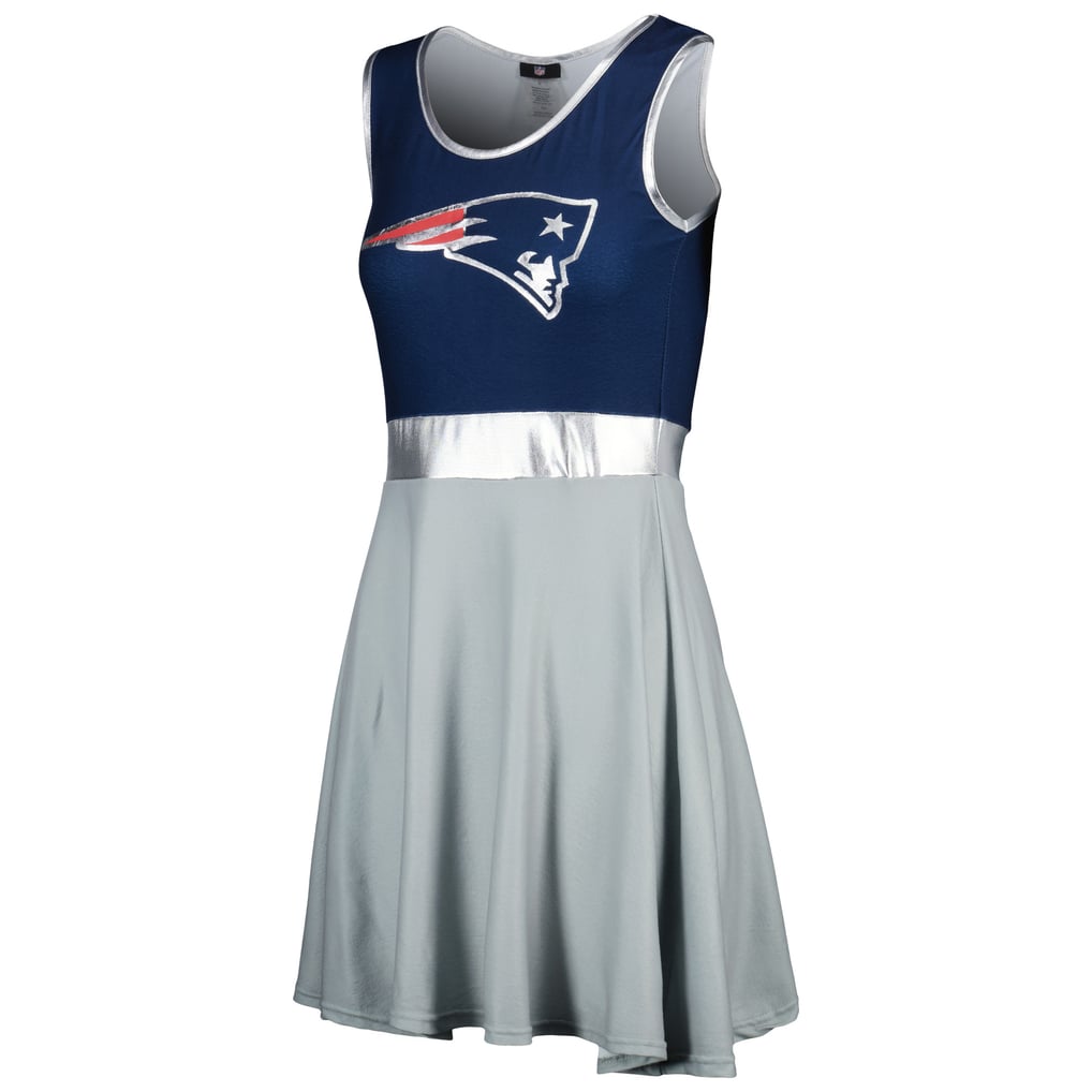 new england patriots jersey dress Women's Navy/Gray Game Day Costume Set Abella