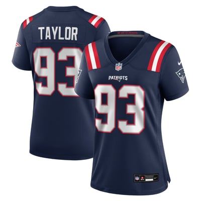 Leonard Taylor New England Patriots Nike Women's Team Game Jersey - Navy