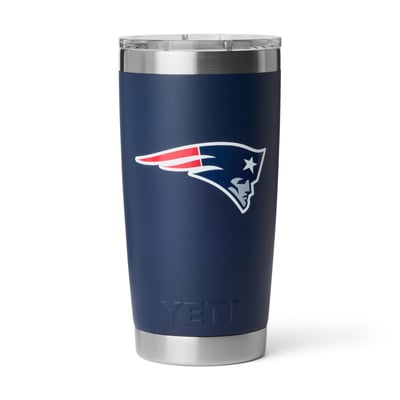 New England Patriots YETI 20oz. Fandom Rambler Tumbler