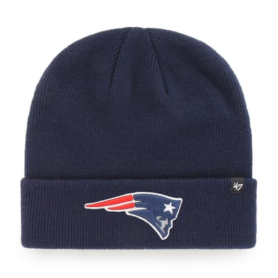 New England Patriots '47 Youth Raised Cuff Knit Hat - Navy