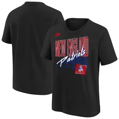  New England Patriots Nike Youth Vintage T-Shirt - Black