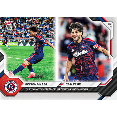 Peyton Miller/Carles Gil - 2026 MLS Topps NOW® - Card 83