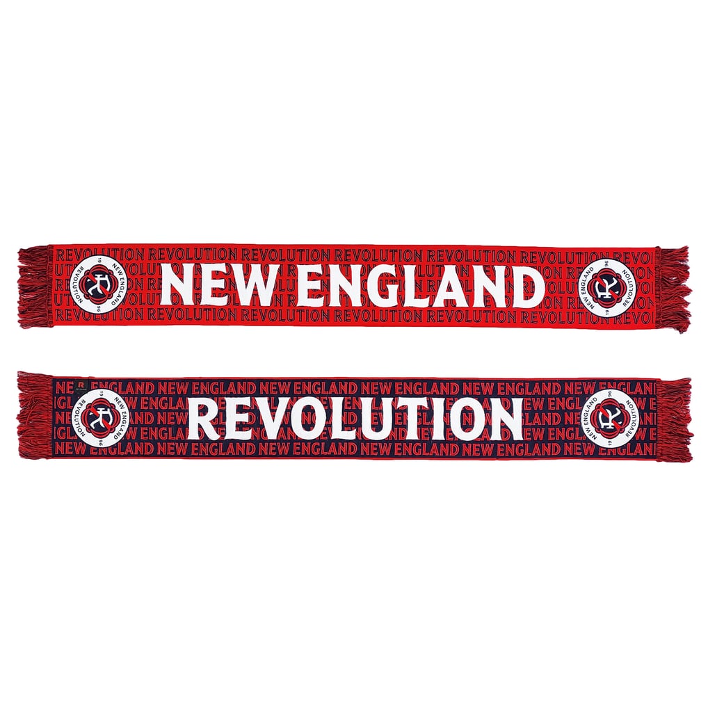 New England Revolution Scroll Woven Scarf - Red