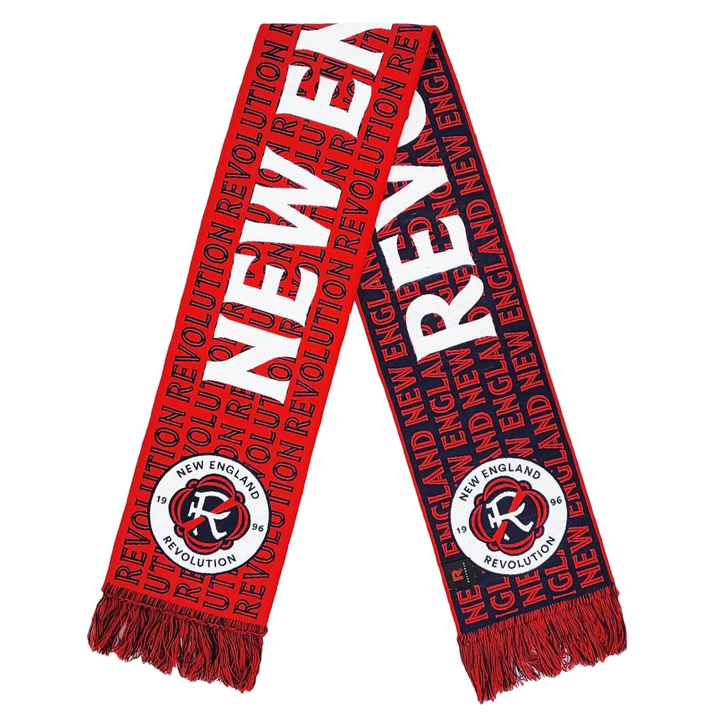 New England Revolution Scroll Woven Scarf - Red