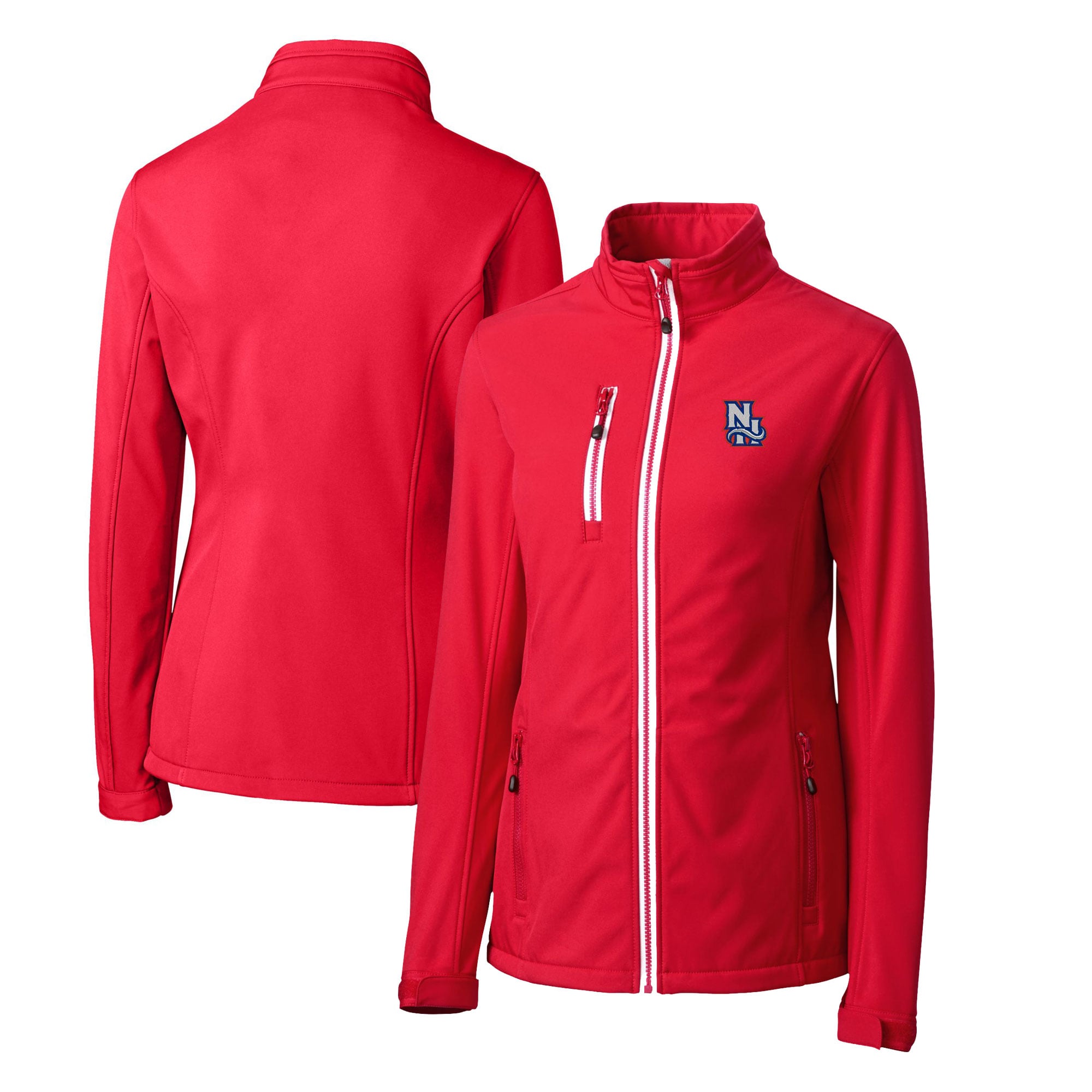 Women's New Hampshire Fisher Cats Cutter & Buck Red Clique Telemark Eco ...