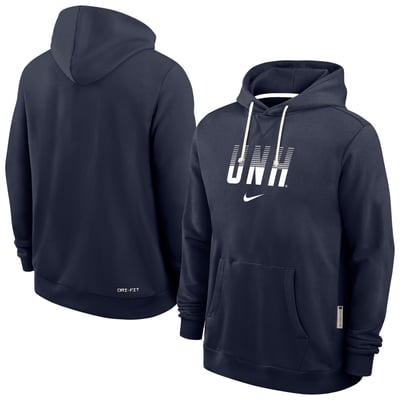 New Hampshire Wildcats Nike 2026 Sideline Dri-FIT Hoodie - Navy