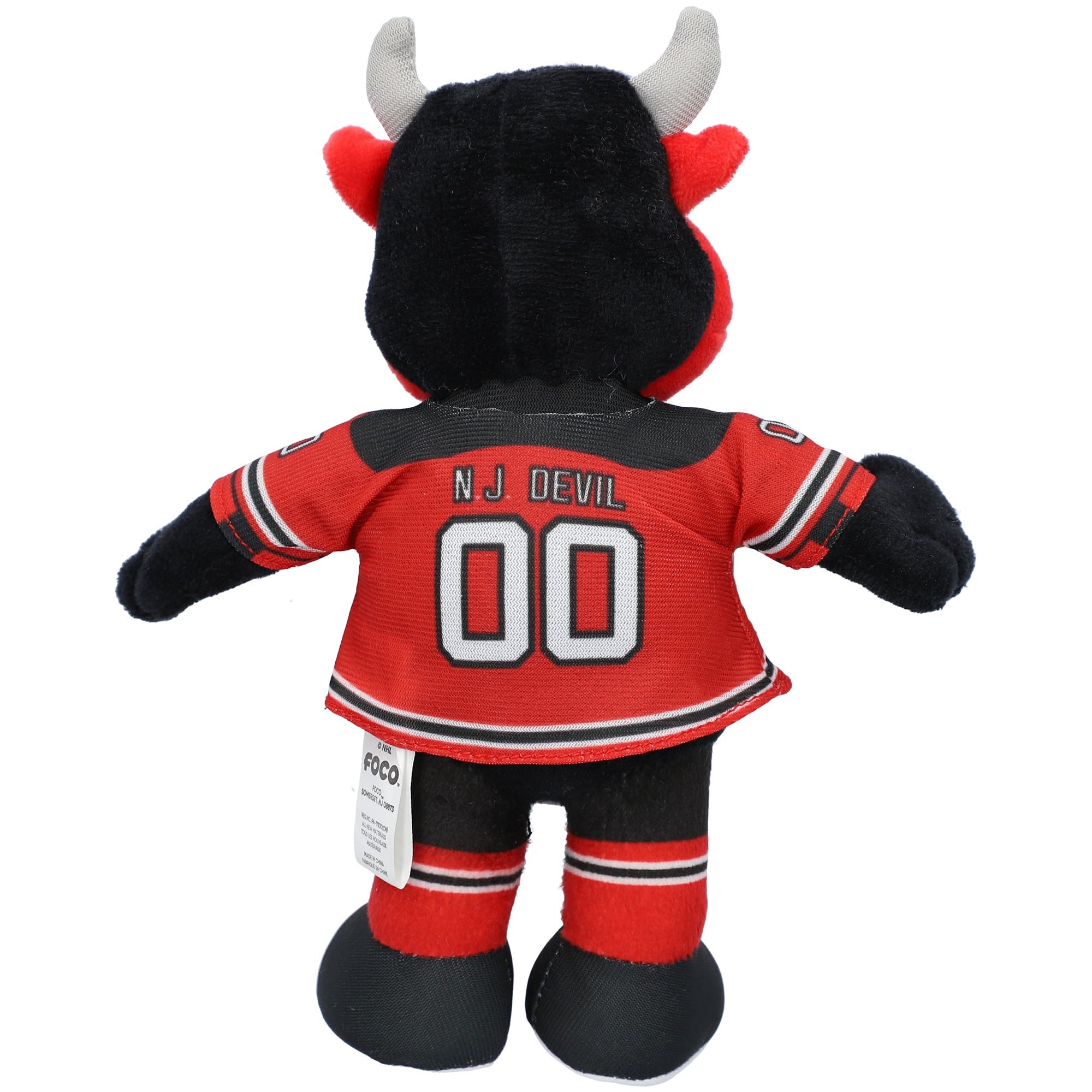 New Jersey Devils FOCO 9'' Fuzzy Mascot Plush