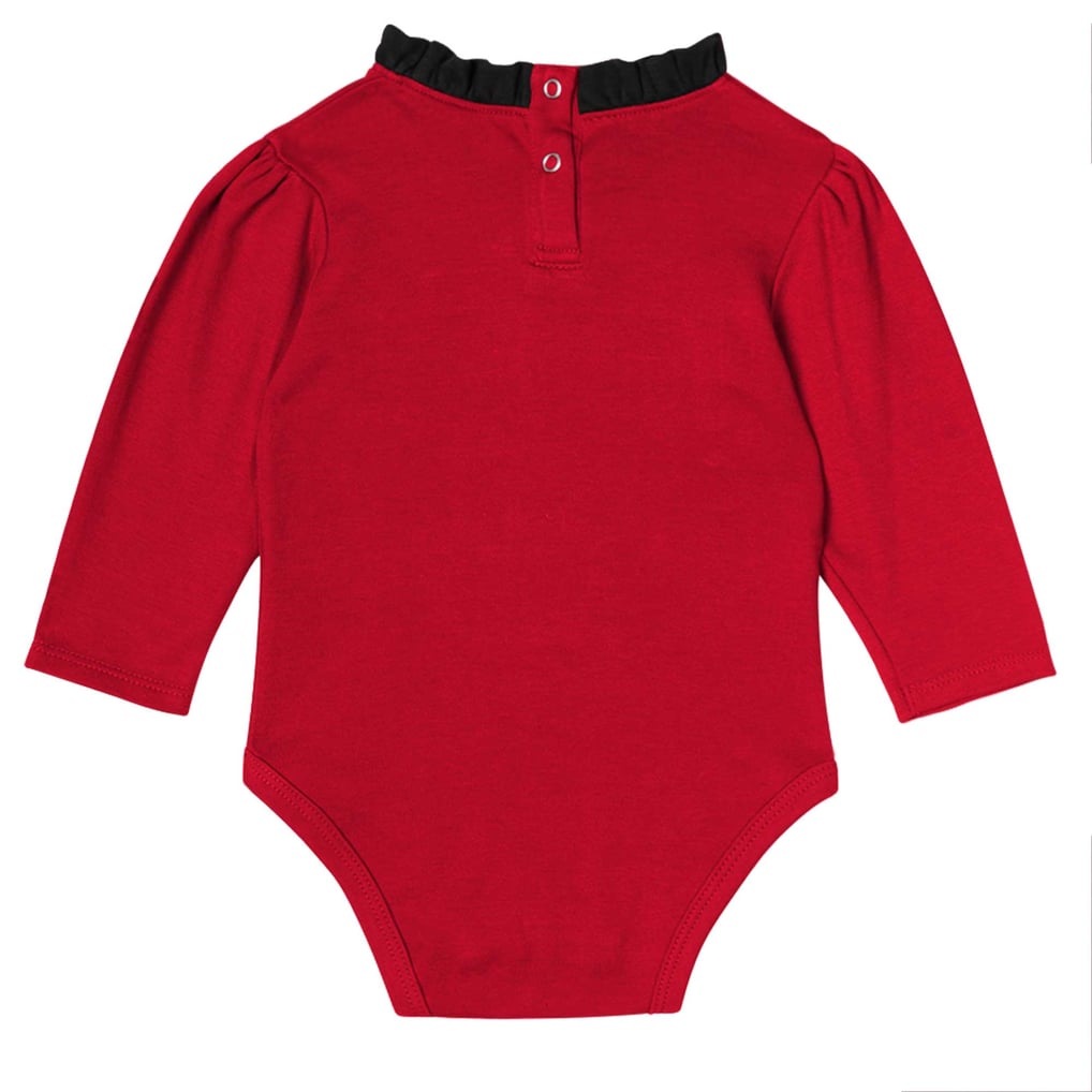 New Jersey Devils Girls Infant Rink Queen Long Sleeve 3-Piece Set  - Red