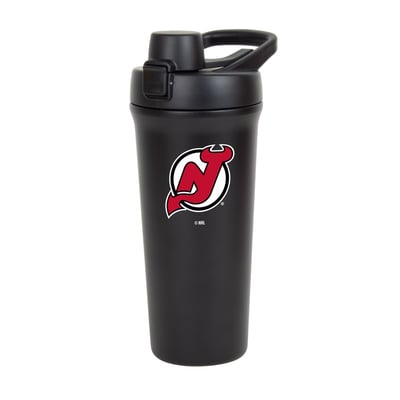 New Jersey Devils Logo Brands 26oz. Flipside Shaker Bottle