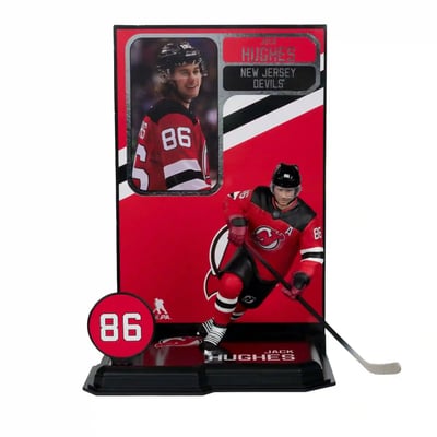 Jack Hughes New Jersey Devils McFarlane Toys 7" Player Figurine