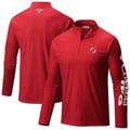 New Jersey Devils Columbia Terminal Tackle Omni-Wick Raglan Quarter-Zip ...