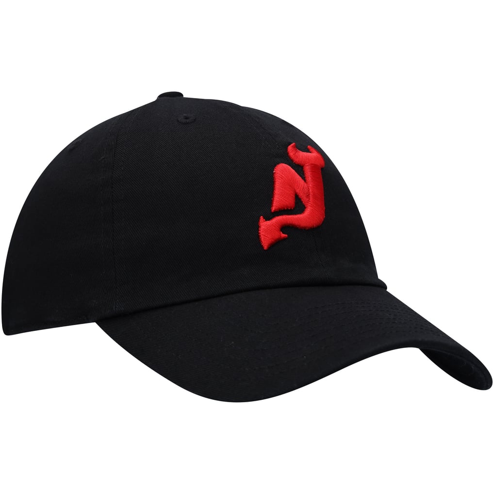 New Jersey Devils '47 Alternate Logo Clean Up Adjustable Hat - Black