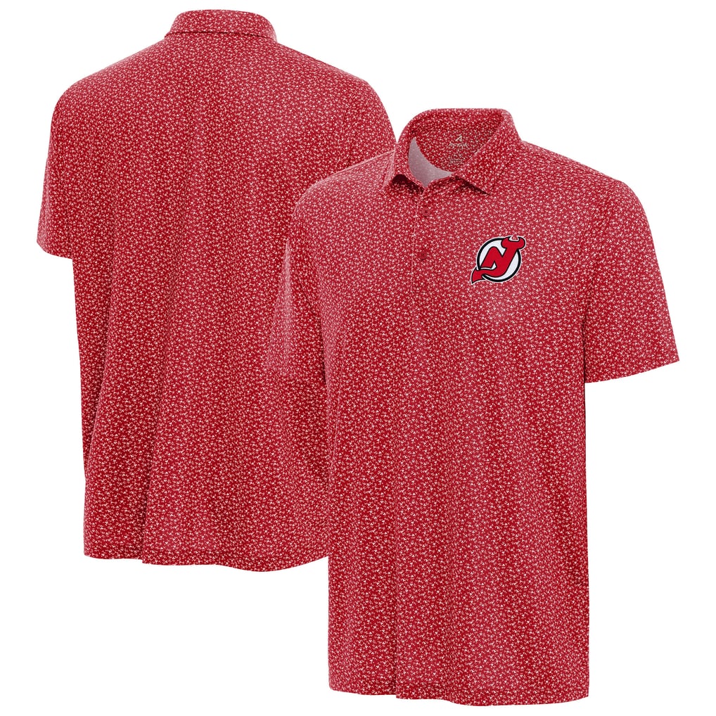 New Jersey Devils Antigua Vigorous Polo - Red