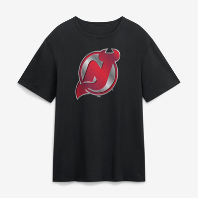 New Jersey Devils  Forged Mascot T-Shirt - Black