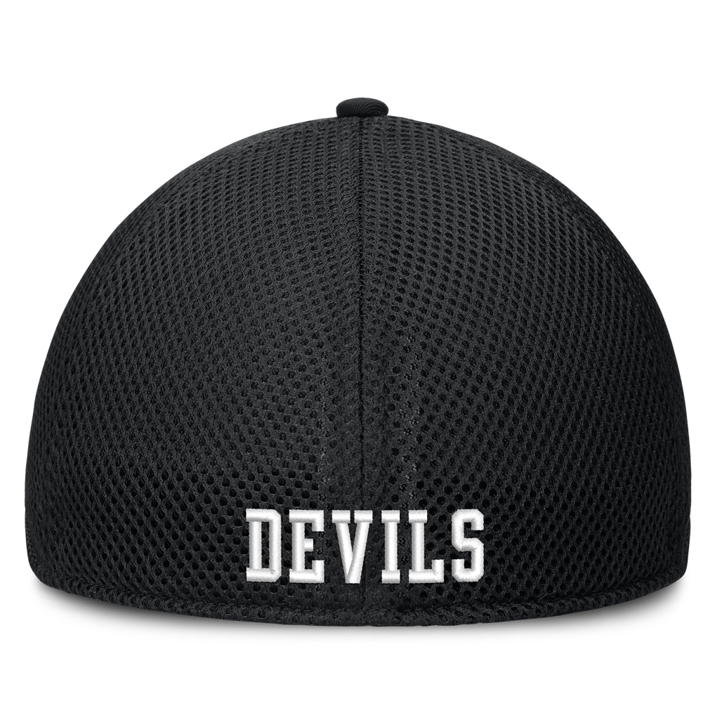  New Jersey Devils Fanatics Tonal Meshback Stretch Hat - Black