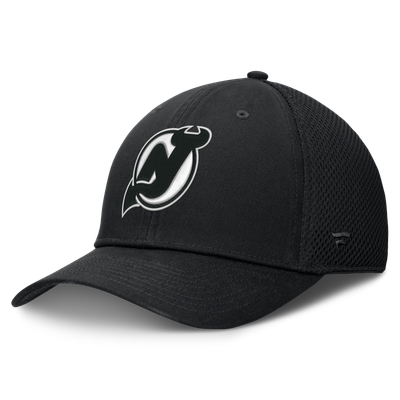  New Jersey Devils Fanatics Tonal Meshback Stretch Hat - Black