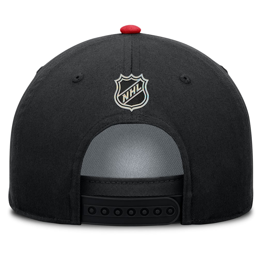 New Jersey Devils Fanatics Authentic Pro Rink A-Frame Adjustable Hat - Red