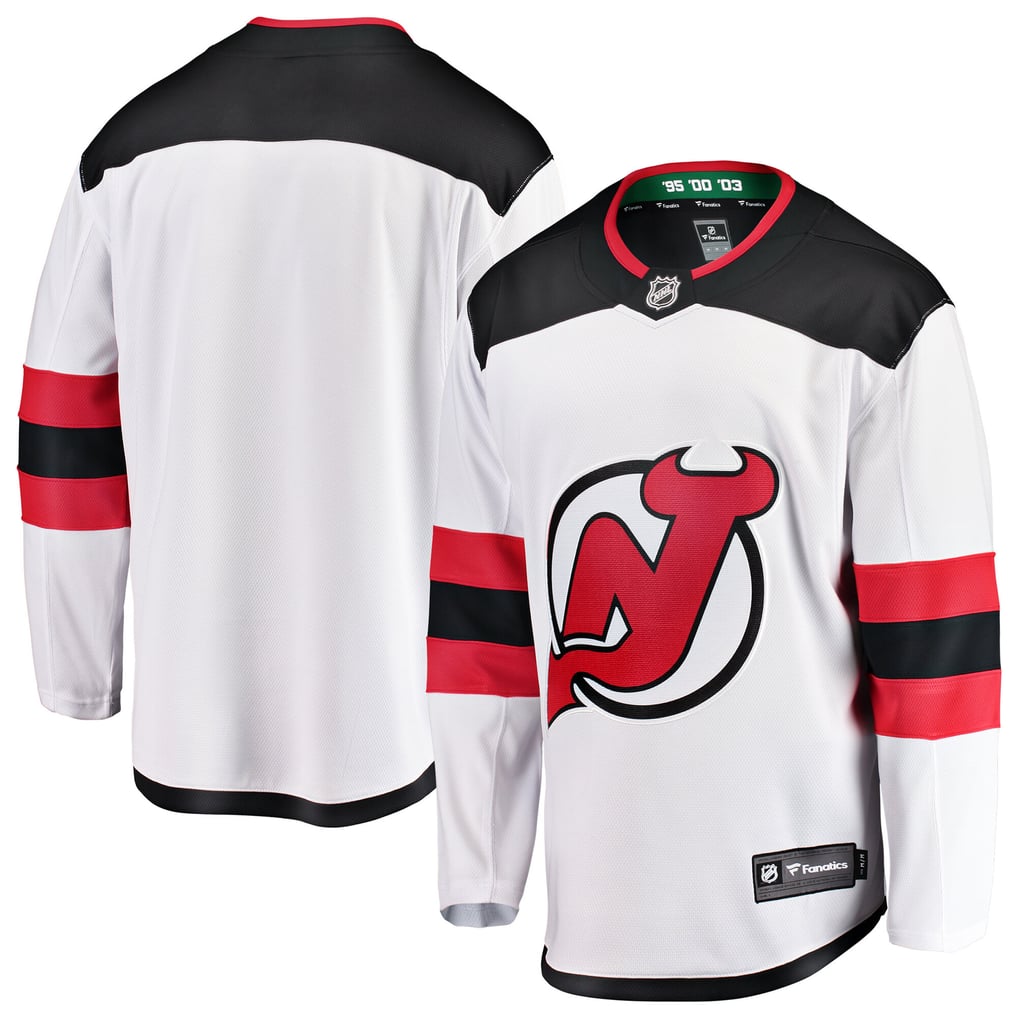 New Jersey Devils Fanatics Away Breakaway Jersey - White
