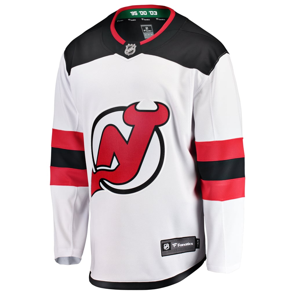 New Jersey Devils Fanatics Away Breakaway Jersey - White