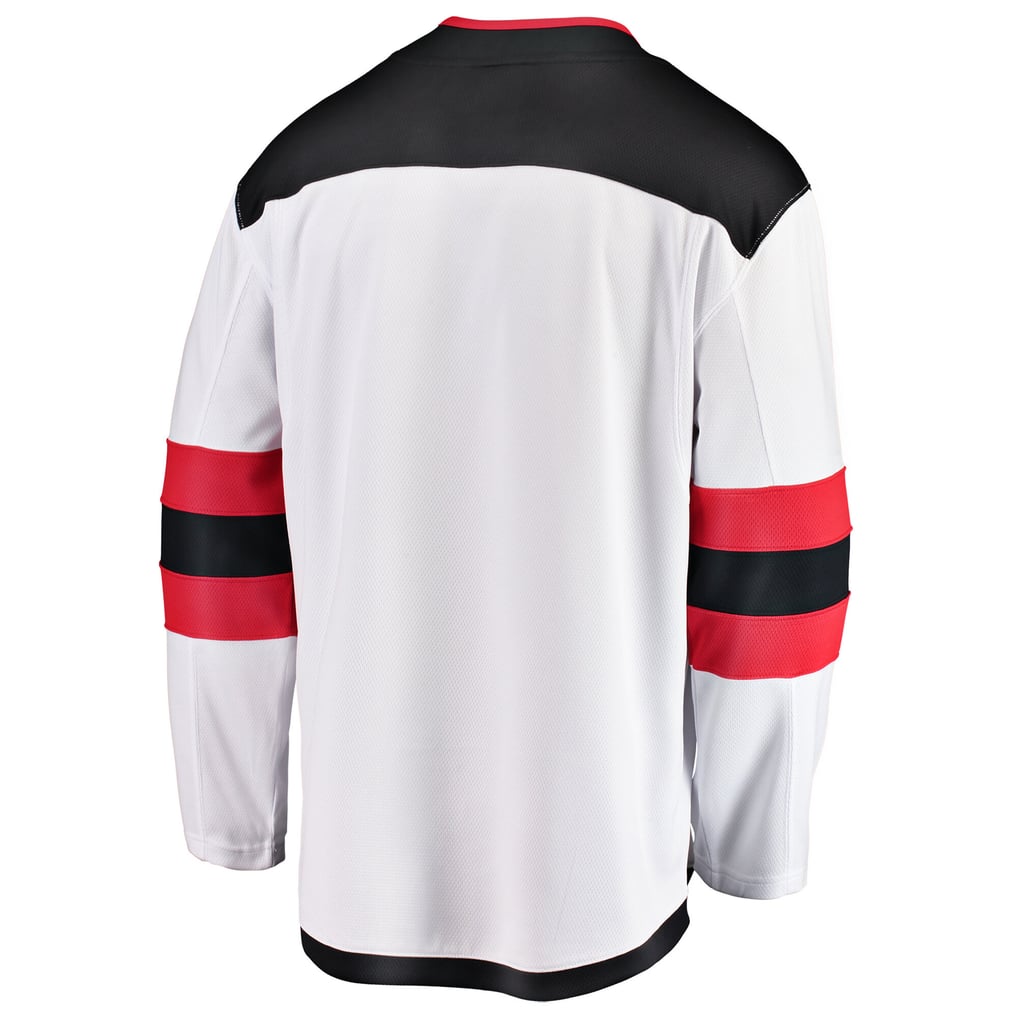 New Jersey Devils Fanatics Away Breakaway Jersey - White
