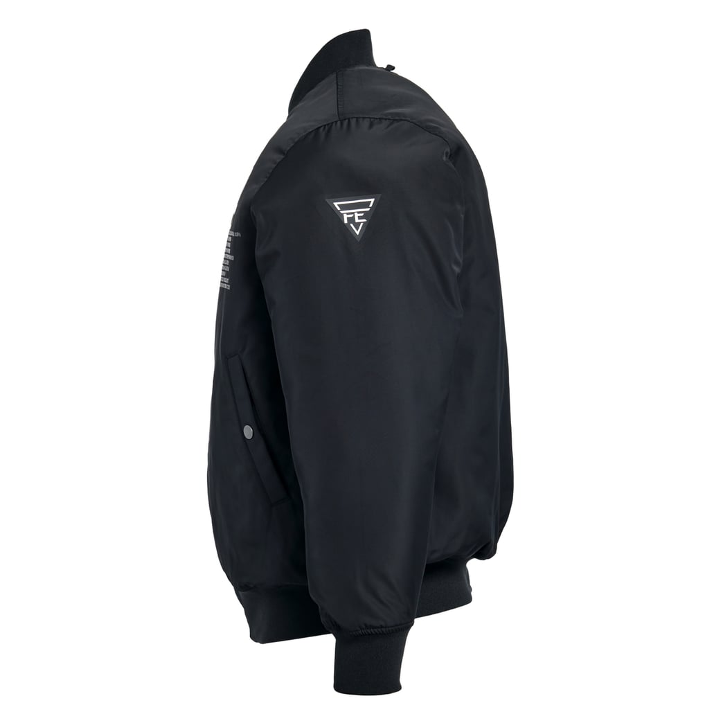 Martin Brodeur New Jersey Devils FE Reversible Full-Zip Bomber Jacket - Black