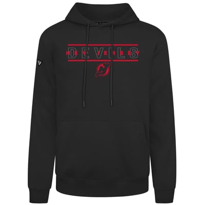 New Jersey Devils Levelwear Night Burst Podium Hoodie - Black