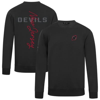 New Jersey Devils Levelwear Night Burst Zane Sweatshirt - Black