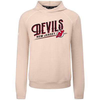 New Jersey Devils Levelwear  Mandate Longtimer Tri-Blend Hoodie - Khaki