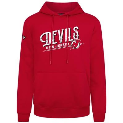  New Jersey Devils Levelwear Podium Longtimer Hoodie - Red