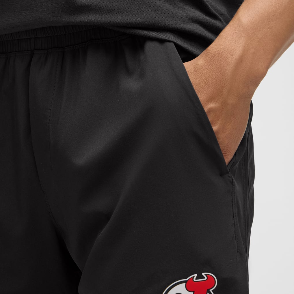 New Jersey Devils lululemon Pace Breaker Linerless Short 7" - Black