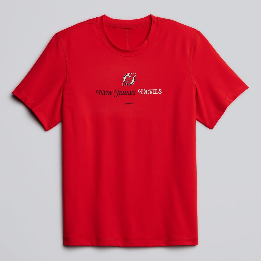 New Jersey Devils lululemon Soft Jersey T-Shirt - True Red