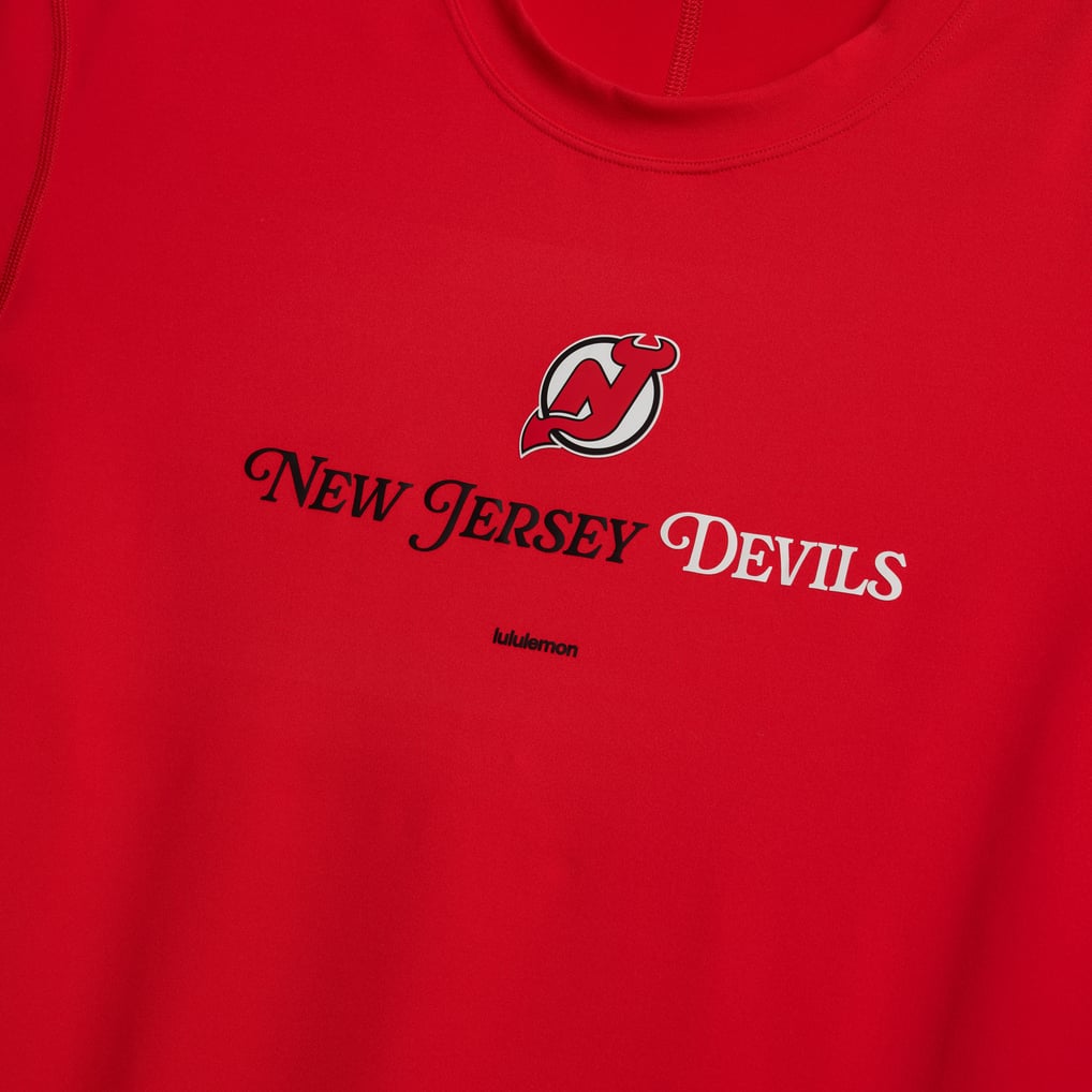 New Jersey Devils lululemon Soft Jersey T-Shirt - True Red