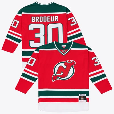 Martin Brodeur New Jersey Devils Mitchell & Ness 2010/11  Power Play Jersey - Red