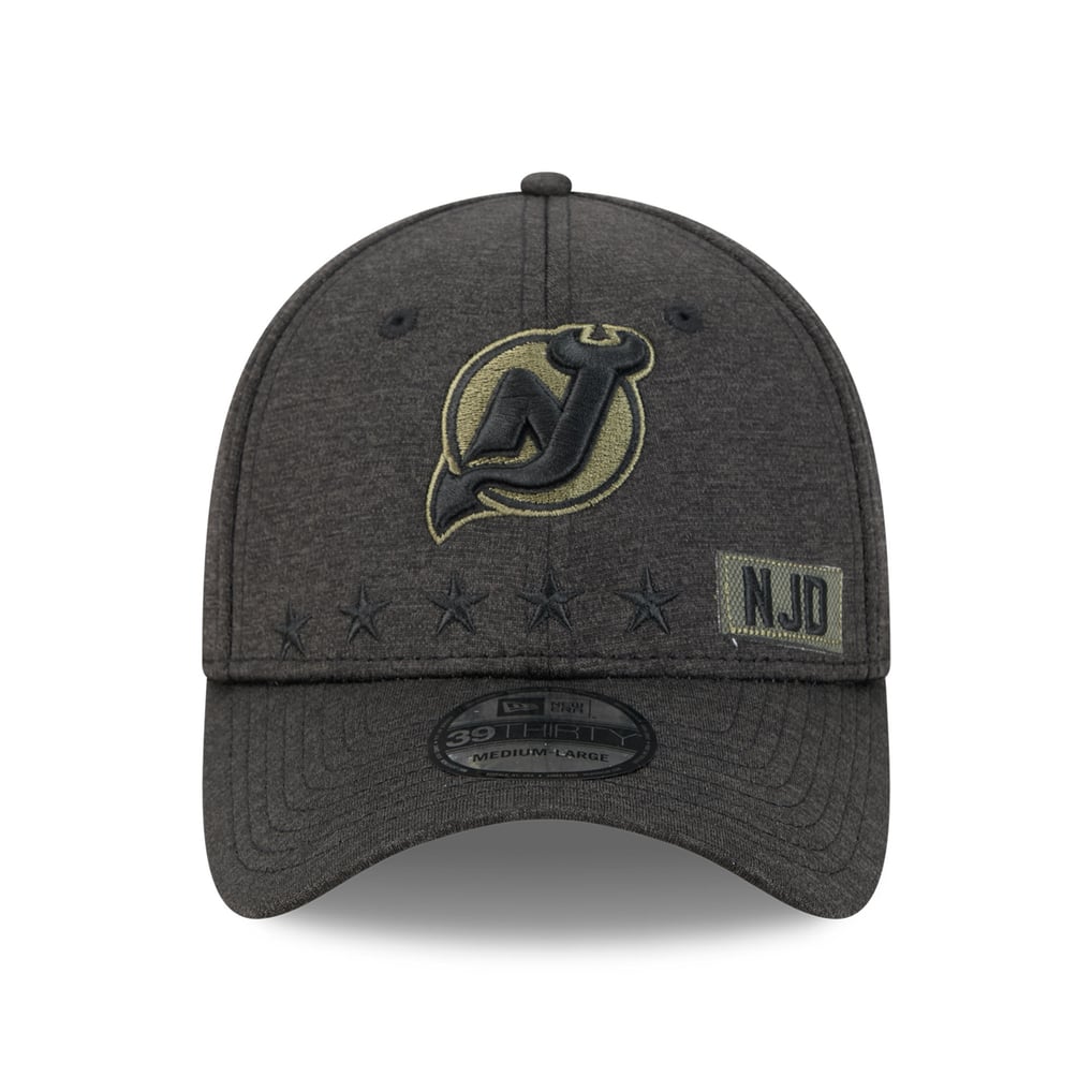 New Jersey Devils New Era Stealth Mode Flex 39Thirty Stretch Hat - Black