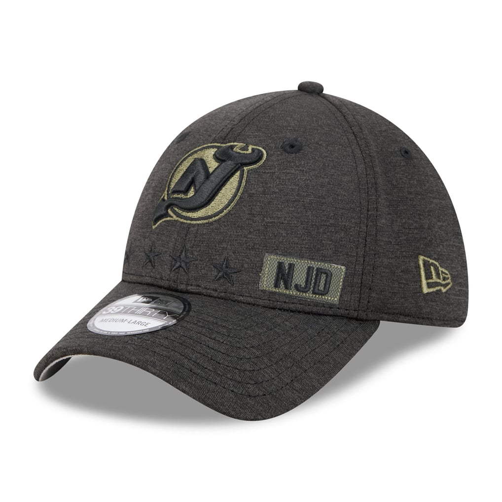 New Jersey Devils New Era Stealth Mode Flex 39Thirty Stretch Hat - Black
