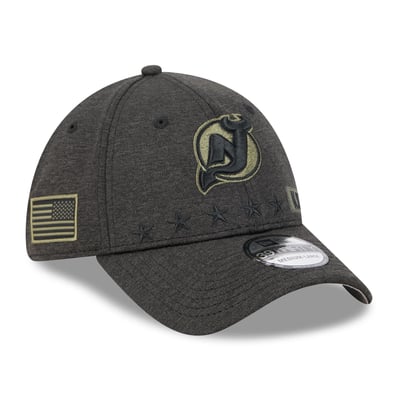 New Jersey Devils New Era Stealth Mode Flex 39Thirty Stretch Hat - Black
