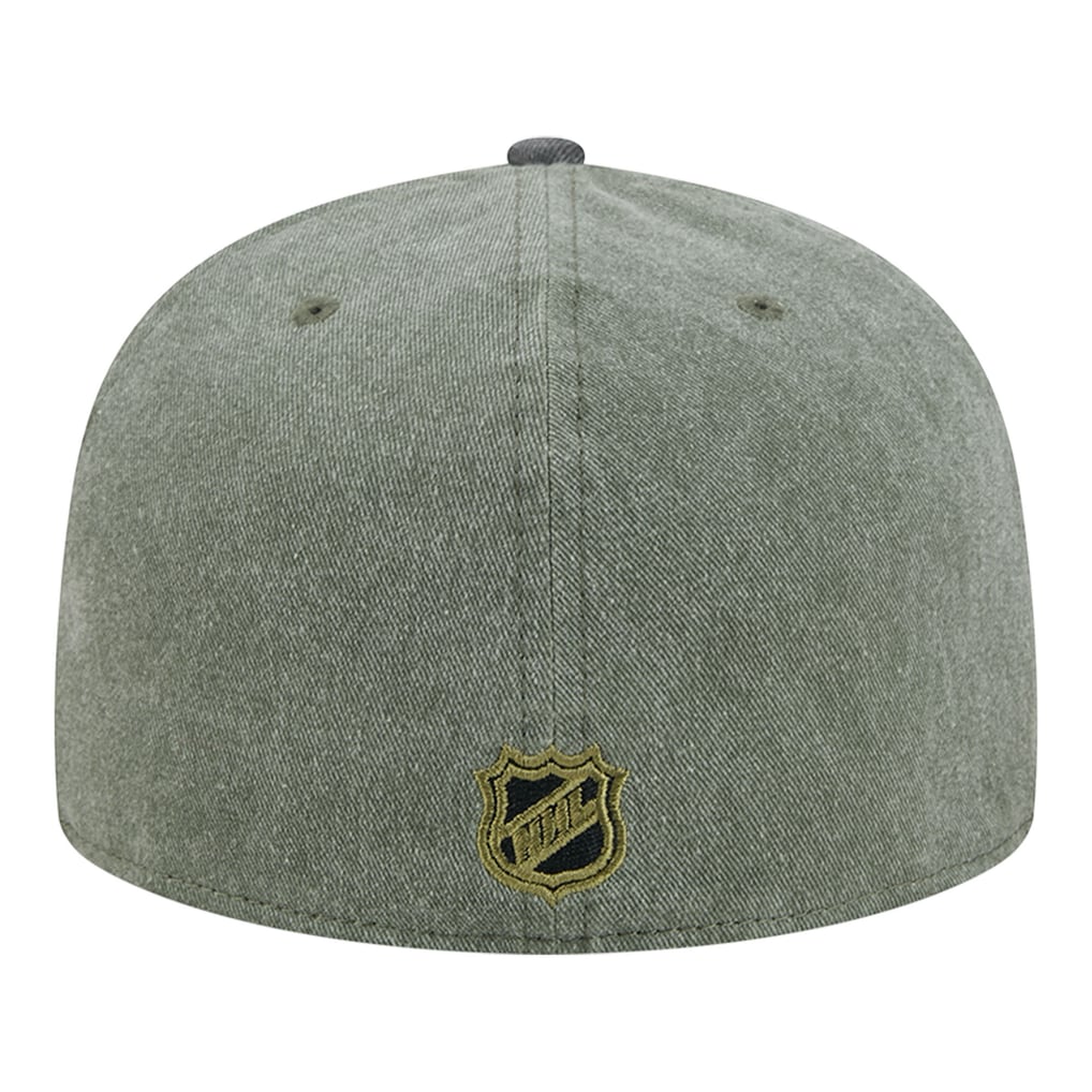 New Jersey Devils New Era Roll Call 59FIFTY Fitted Hat - Olive/Black