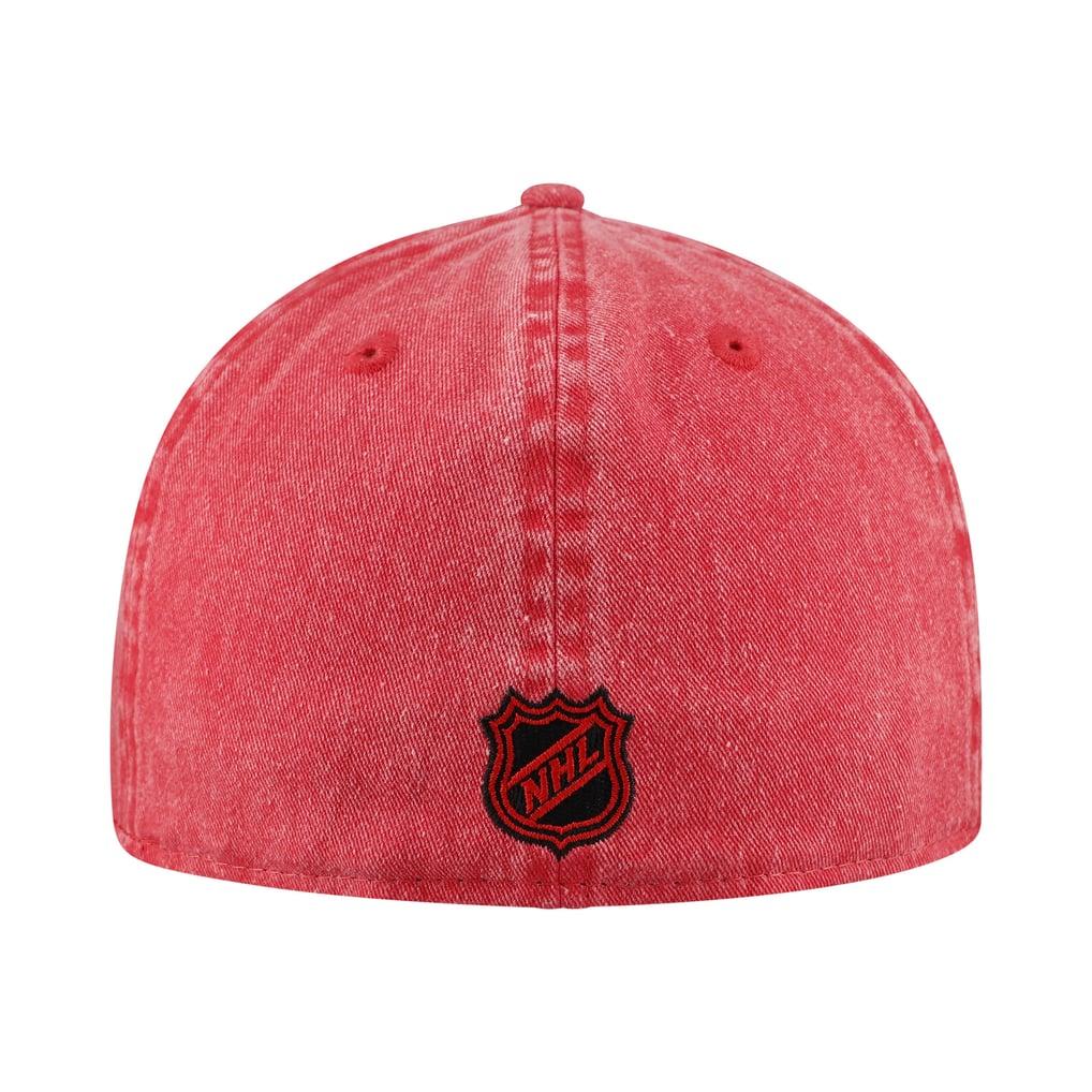 Men's New Jersey Devils New Era Red Washed 59FIFTY Fitted Hat